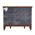 thumbnail image 4 of Bowery Hill Traditional 3 Drawer 2 Drawer Accent Cabinet in Cherry, 4 of 7
