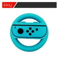thumbnail image 3 of Switch/OLED Joy-Con Racing Steering Wheel - 2-Pack Ergonomic Controller Bracket Handle for Mario Kart 8 Deluxe & Racing Games, Plug-and-Play | Switch Accessories, 3 of 5