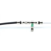 THE CIMPLE CO - Coax Cable RG6 Compression Connectors - Push On Coaxial F Connector - 10 Pack