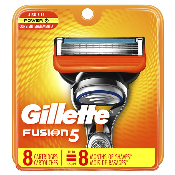 How many times can i use a gillette fusion blade Gillette Fusion5 Mens Razor Blades Refill Cartridges 8 Ct Walmart Com Walmart Com