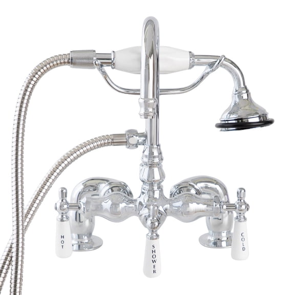 Mason Hill Collection Deck Mount High Spout Tub Faucet with Handshower