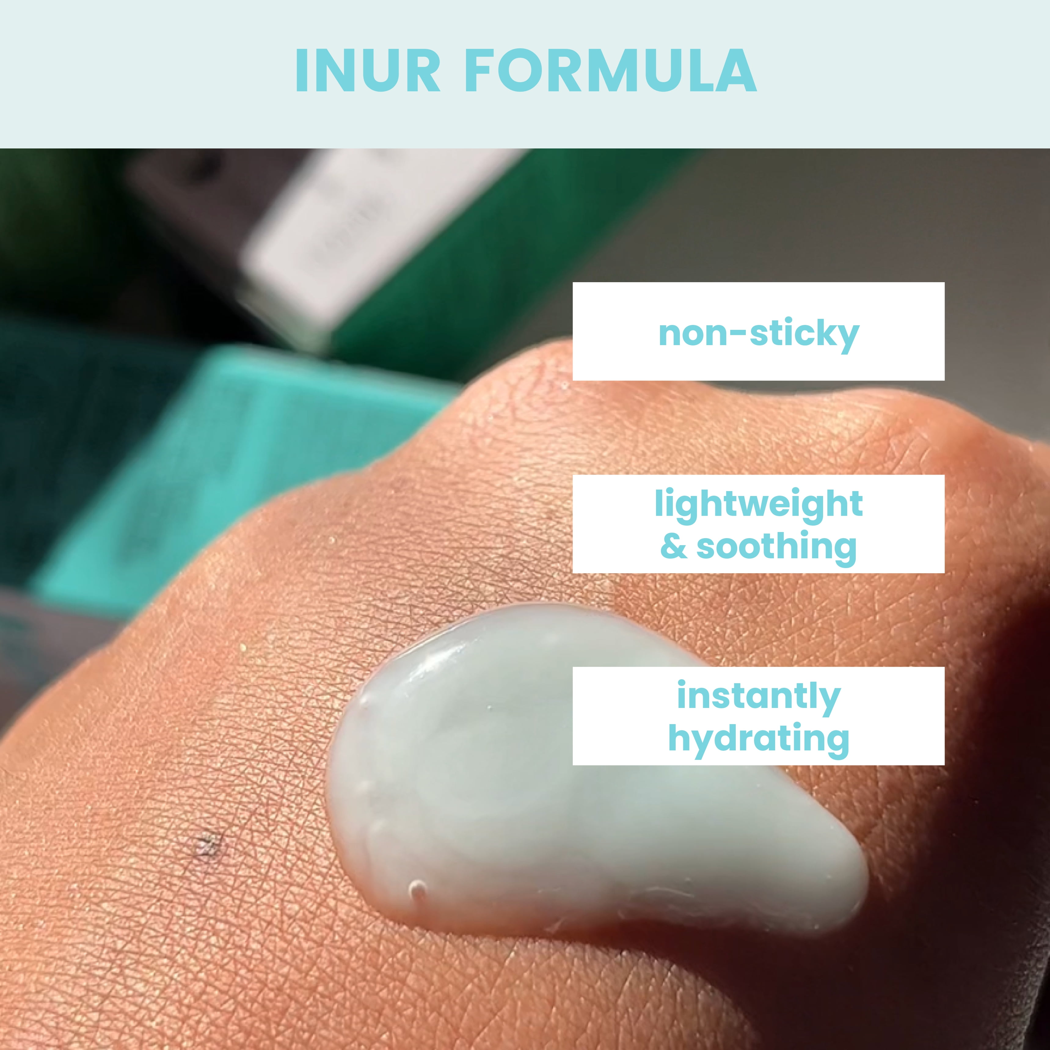Inur Replenish Hyaluronic Acid & Aloe Vera Night Serum, Moisture-Boosting Treatment, 1.18 fl oz