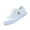 07#White, variant on Women's Mesh Flat Sneakers, Casual Round Toe Lace Up Low Top Shoes, Versatile Flat Shoes