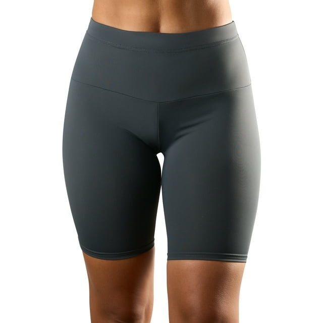 Underworks Vulvar Varicosity Support Gym Shorts for Women - Dark Grey - Xlarge