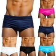 thumbnail image 5 of Mens Swim Briefs Bikini Swimwear Trunks Surfboard Beach Shorts Swimsuit Swimming, 5 of 11