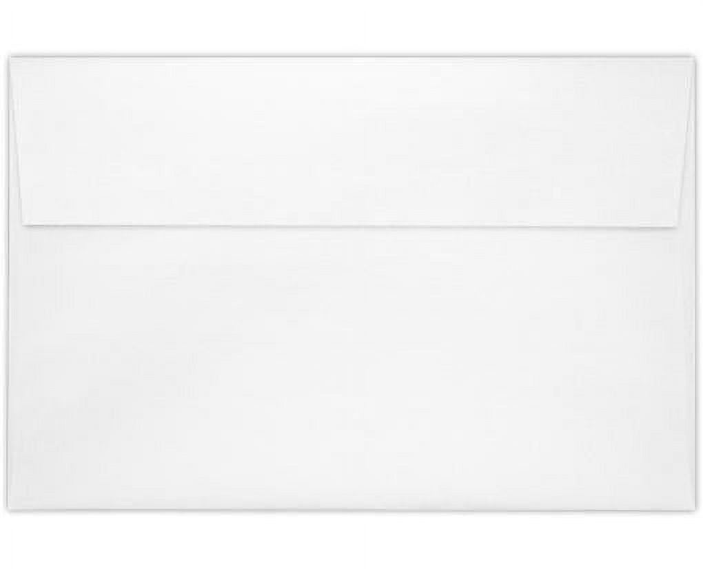 LUXPaper A9 Invitation Envelope, (5 3/4 x 8 3/4), Crystal Metallic, 50/Pack