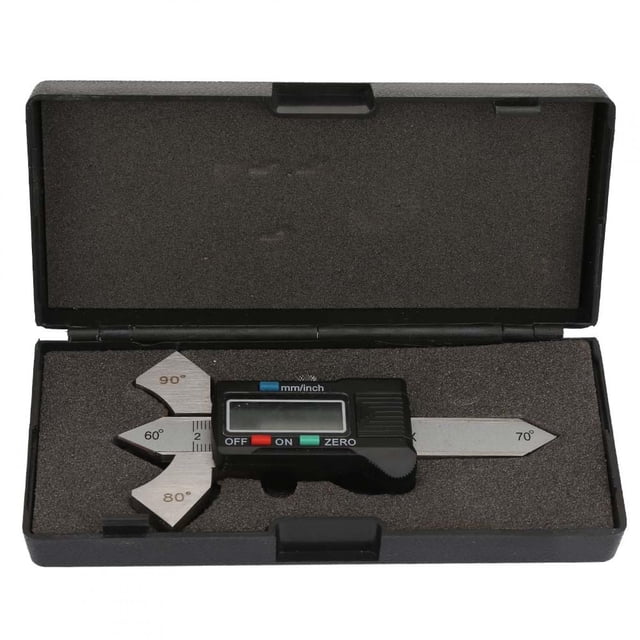 Calibre de soldadura digital Nikou 20 mm para inspección de filetes de costura
