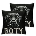 thumbnail image 2 of Acheng Reserved for Dog Funny Dog Throw Pillow Covers Decorate Home Bedroom Living Room Girls Room College Dorm, Pillowcase,Dog Lovers Moms Girls Women Gifts 2pcs 12x12in, 2 of 6