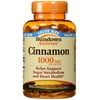 Sundown Naturals Cinnamon 1000 Mg Capsules Value Size, 200 Count pack of 2