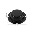 thumbnail image 2 of HEANUJJ 4Pcs Car Wheel Hub Caps Black Durable Dust Covers for Vehicle Wheel Rim Center Hub Protection, 2 of 8