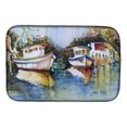thumbnail image 1 of Carolines Treasures JMK1046DDM Fly Creek Fish Market Dish Drying Mat, 1 of 4