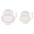 thumbnail image 2 of Transparent Plastic Primer Bulb Replacement for Hedge Mower Chainsaw Compatible with L & S Size, 2 of 9