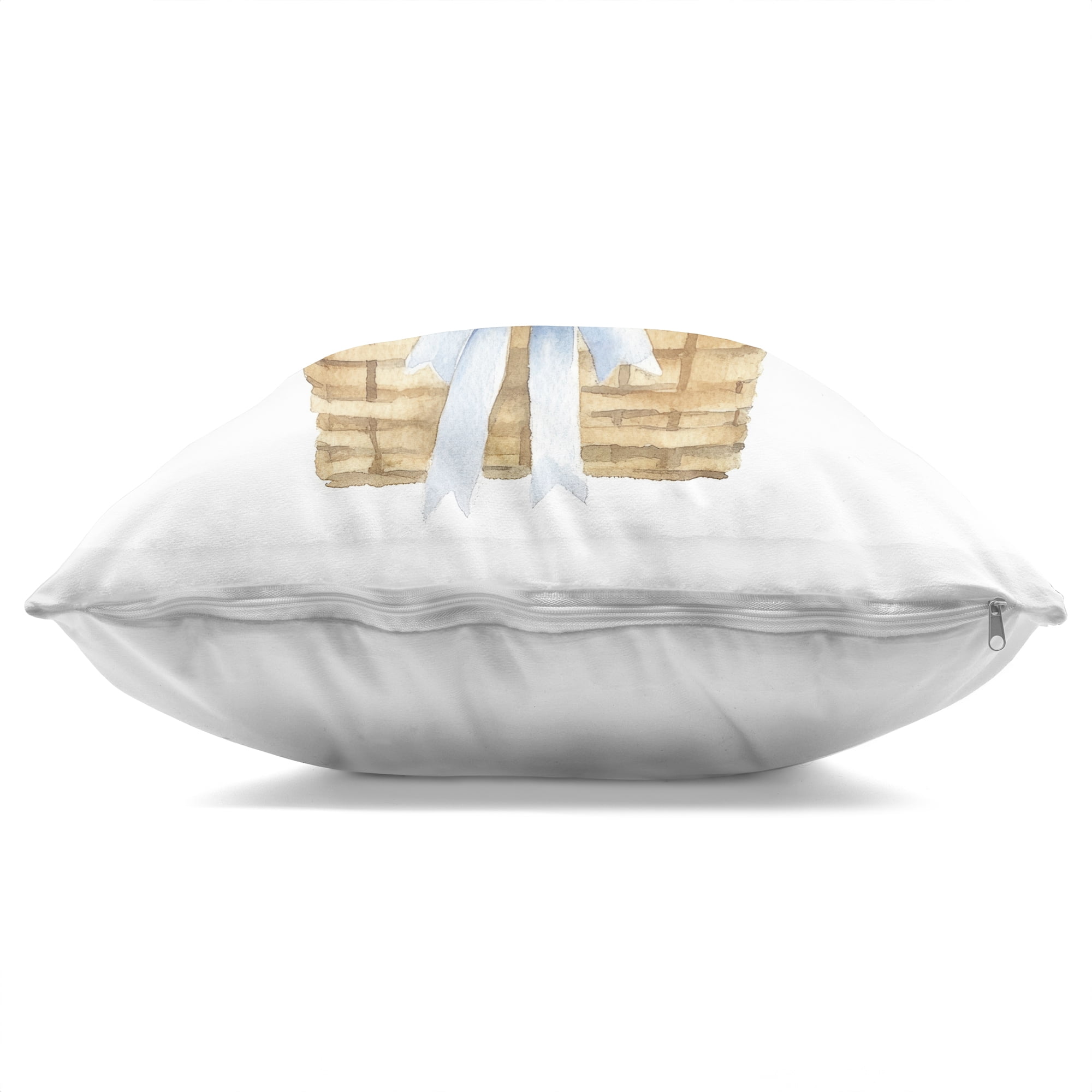 Stupell Industries Pretty Picnic Hydrangeas Decorative Printed Throw Pillow, design by Petal Prints Design