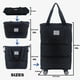 thumbnail image 4 of Bolsa de viaje Drvoon expandible y plegable con ruedas desmontables, 4 of 7