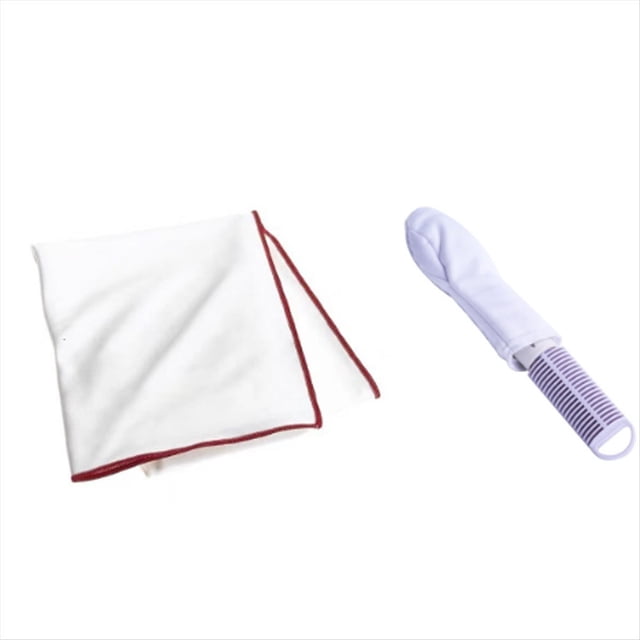 Juego de 2 Paños para Pulir Copas de Vino y Copas de Champán para una Limpieza Sin Rayas,A