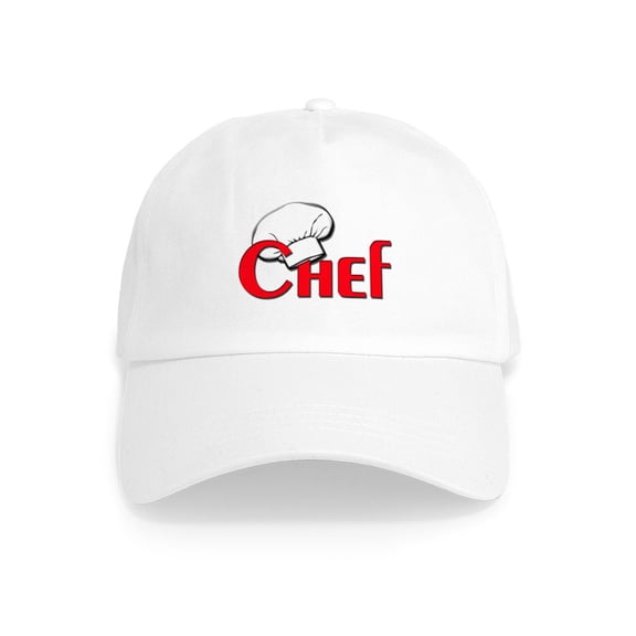 CafePress - Chef Cap - Adjustable 100% Brushed Unisex Casual Cotton Baseball Cap, Beige, 1