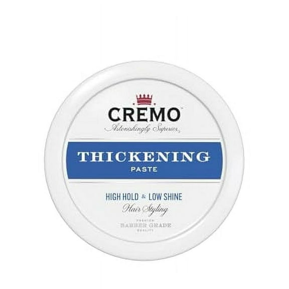 Cremo Barber Grade Hair Styling Thickening Paste, 4 Ounce (Pack of 3)