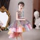 thumbnail image 2 of Vestido de niña de flores para niñas, ropa para fiesta de boda, vestido de graduación para niños, vestido de princesa de Color para niños, vestido que se arrastra A130, 2 of 2