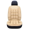 thumbnail image 1 of HEVIRGO Autumn Winter Universal Plush Car Front Seat Cover Cushion Auto Soft Pad Mat, 1 of 9
