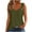Army Green, variant on JSheng Womens Casual Tank Tops Women's Solid Color Sleeveless Button T-Shirt Loose Tank Top Gray S