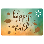 Happy Fall Walmart eGift Card