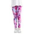 thumbnail image 4 of 2-11T Girls Footless Skinny Leggings Kids Teen Girls Stretch Leggings Little and Big Girl Soft Printed Pants, 4 of 6
