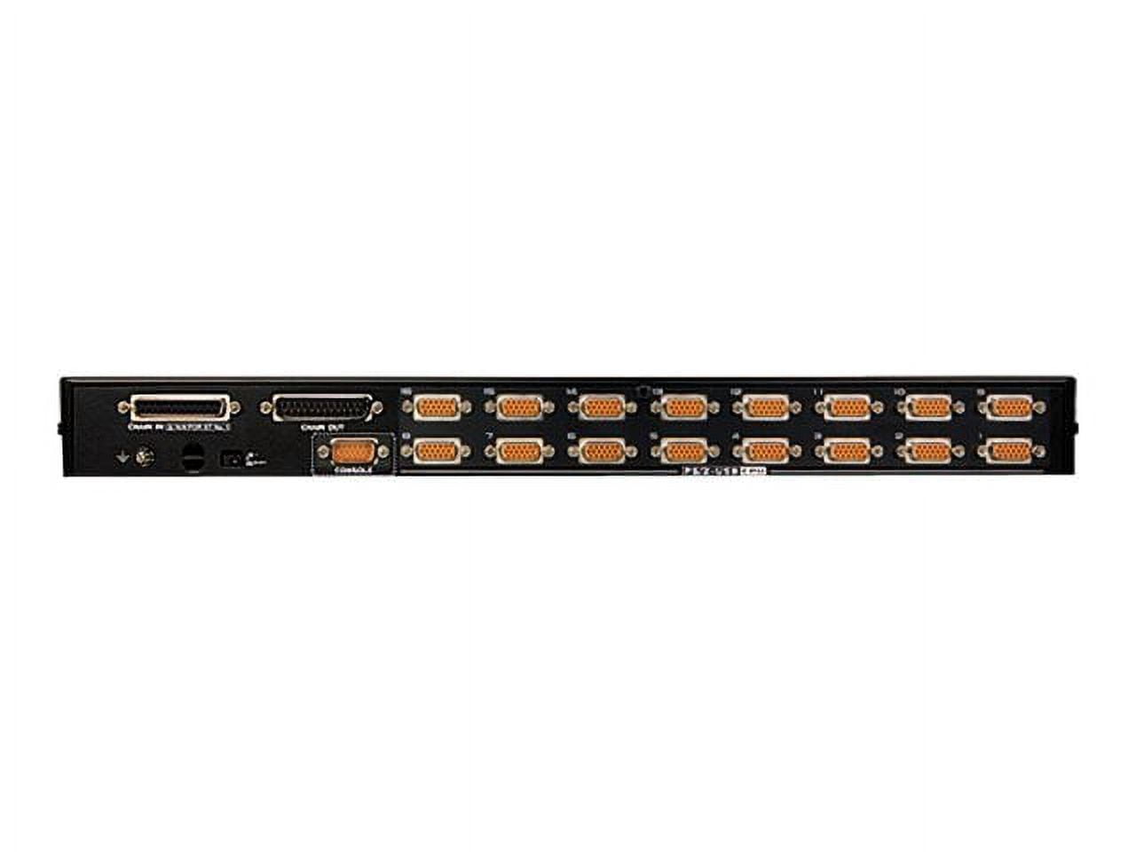 Aten CS1716A 16-Port PS/2 USB KVM Switch-TAA Compliant - 16 x 1 - 16 x SPHD-15 Keyboard/Mouse/Video - 1U - Rack-mountable