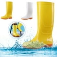 thumbnail image 2 of Mepaouo Womens Mens Rain Boots Long Short Waterproof Rubber Garden Shoes Ankle Mid Calf Rainboot, 2 of 7