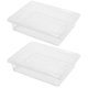 thumbnail image 1 of 2pcs Food Storage Boxes Crisper Boxes Food Container Kitchen Storage Box for Home, 1 of 4