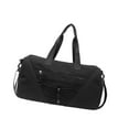 thumbnail image 4 of Equipo de gimnasio de Bag Duffle con compartimento de zapato con cremallera sólida Stur Weekender Fitness Mochness para entrenamiento atlético Negro, 4 of 10