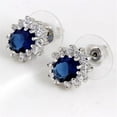 thumbnail image 5 of Ruanlalo Necklace Fashion Special Faux Sapphire Rhinestone Jewelry Set for Daily Life Necklace, 5 of 6