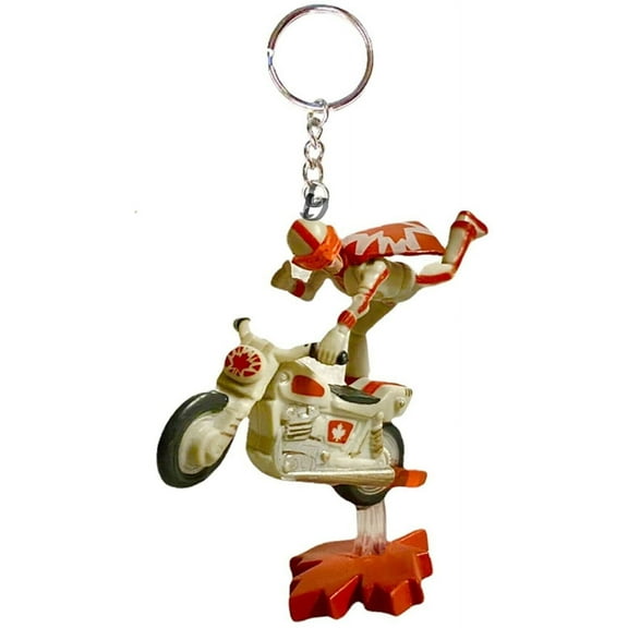 Duke Caboom Biker PVC Key Ring Keychain Ornament Figure Figurine Charm