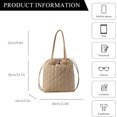 thumbnail image 4 of LinYooLi Quilted Tote Bag Soft Trendy Puffer Tote Bag for Women Light Winter Down-Filled Designer Shoulder Handbags, 4 of 7