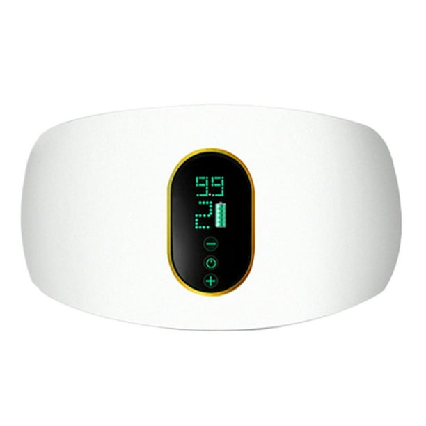 Greeniant Cinturón adelgazante, equipo para perder peso, masajeador de 15 niveles de plástico fino para grasa corporal, masajeador Abdominal, Gimnasios en casa
