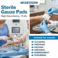 thumbnail image 4 of McKesson Non-Woven Gauze Sponges, Highly Absorbent Wound Pad - 4 in x 4 in, 2 per Pack, 600 Packs, 1200 Total, 4 of 6