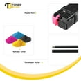 thumbnail image 6 of Toner Bank 4-Pack Compatible Toner for Xerox 106R01480 106R01477 106R01478 106R01479 Phaser 6140 6140N 6140DN Printer Replacement Toner Ink Office Supplies Black, Cyan, Magenta, Yellow, 6 of 7