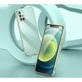 thumbnail image 6 of Compatible with Galaxy A51 4G Case Cover Cute Full Camera Lens Protection &Luxury Electroplate Plated Shockproof Edge Bumper TPU Protective Phone Cases for Samsung Galaxy A51 4G-Light Green, 6 of 16
