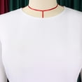 thumbnail image 6 of AURA Plus Size Belted Swing Midi Dress Long Sleeve Crewneck High Waist Large Skirt Elegant Fall Winter Dress with Zipper, 6 of 9
