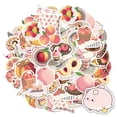 thumbnail image 4 of 35pcs-50pcs Cute Peach Stickers Fruit Kids Stickers Cartoon Decals for Laptops Suitcases Phones, 4 of 9