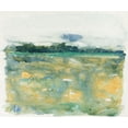 thumbnail image 2 of OToole, Tim 14x12 Black Ornate Wood Framed with Double Matting Museum Art Print Titled - Flowing Landscape II, 2 of 4