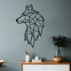 thumbnail image 2 of Cuadro Decorativo de Metal con Diseño lobo Chico, 2 of 4