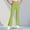 Green, variant on Bell Bottom Pants For Girls High Waisted Casual Kids Warm Fleece Flare Leggings Size 5T-16, Green
