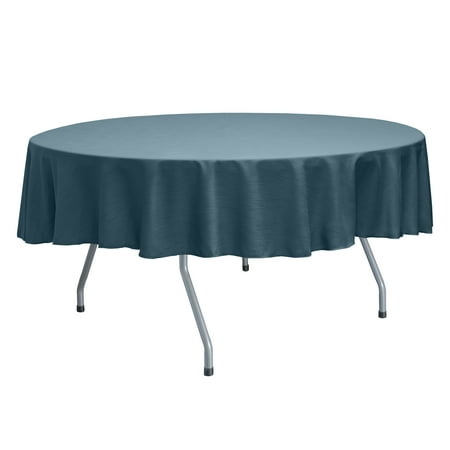 

Ultimate Textile Reversible Shantung Satin - Majestic 84-Inch Round Tablecloth