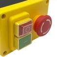 thumbnail image 2 of 3X Interruptor Pulsador Electromagnético KJD17D 250 V 16 A Interruptores de Parada de Emergencia para Herramientas Eléctricas y Equipos de Máquinas Herramienta, 2 of 5