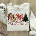 thumbnail image 2 of Retro Christmas png, Tis the Season Png, Santa Claus png, Watercolor Christmas png, Christmas sublimation, Merry Christmas Shirt, Christmas vibes Sweatshirt, Santa Xmas Shirt, 2 of 3