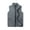 Dark Gray, variant on Men's Polar Fleece Vest Lightweight Sleeveless Zip Up Jacket Casual Outerwear Outdoor Golf Vests Dark Gray