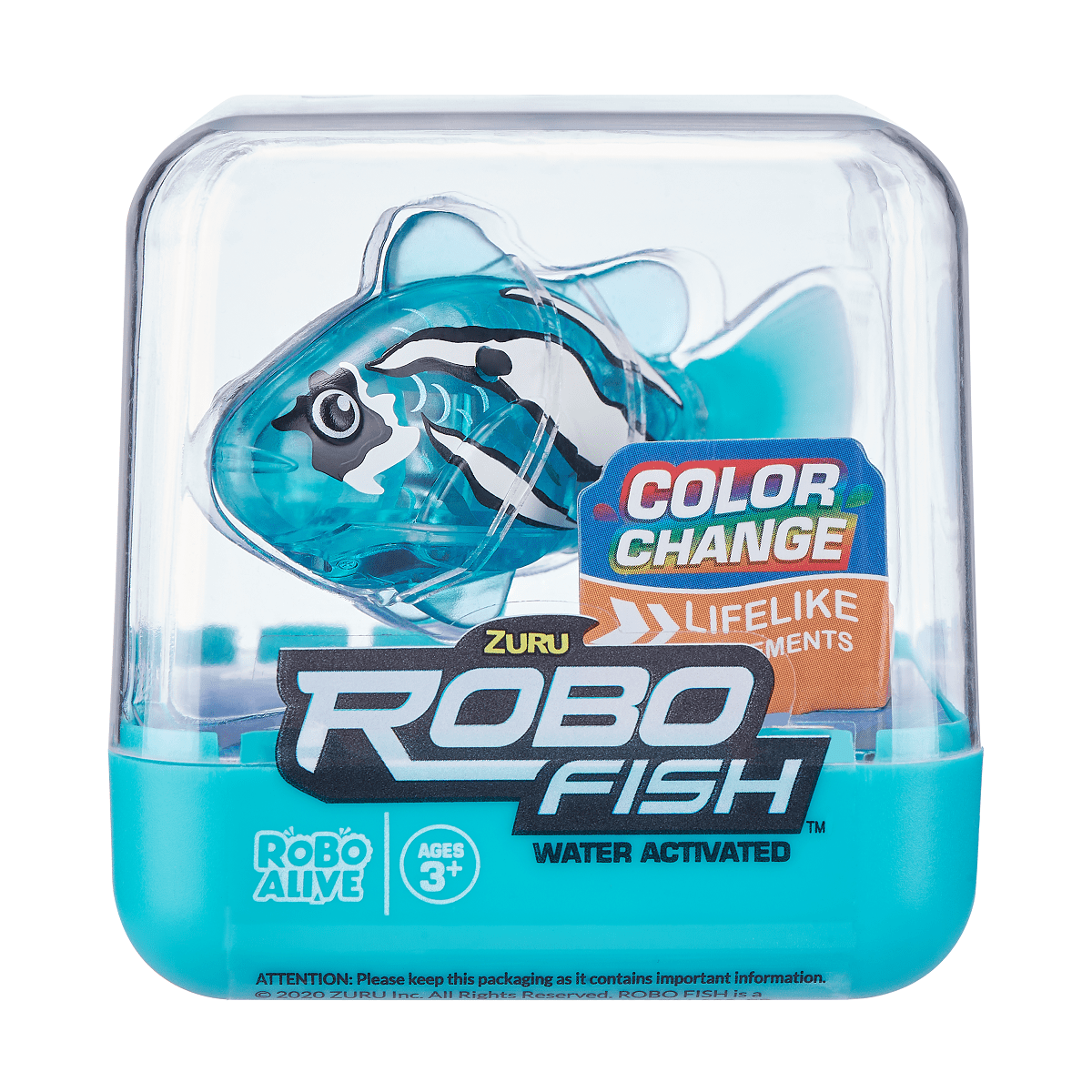 ZURU Robo Alive Turtles & Fish Robotic Operated Swimming Toys Complete Set of 4 for sale online 