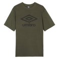 thumbnail image 1 of Umbro - Camiseta Core Logotipo Grande para Hombre (Noche del Bosque, Negro), 1 of 4
