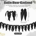 thumbnail image 2 of Dalrosia Bow Garland Banner for Bachelorette Party Decorations Satin Ribbon Bow Knot Hanging Garland Banner Red Coquette Birthday Decor for Bridal Shower Wedding Engagement Party Supplies Favors, 2 of 5