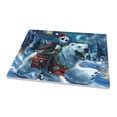 thumbnail image 2 of 12x16 inch Oil Painting&nbsp;Canvas Wall Art Muppet & White Bear,Home Bedroom,Study,Lounge,Hotels Decor Canvas Prints,Modern Art Muppet Man & White Bear Decorative Painting,For Kid Room,Apartment, 2 of 6